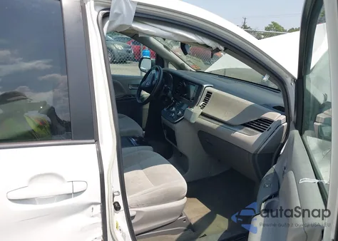 2015 Toyota Sienna Le 8 Passenger from USA, damaged, VIN 5TDKK3DC4FS554110